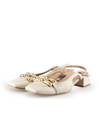 Opera Milano Slingbacks Beige 335949
 Maat 43
 