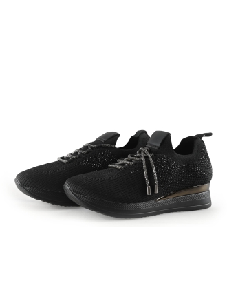 Barbarella Sneakers Zwart 336029
 Maat 38
 