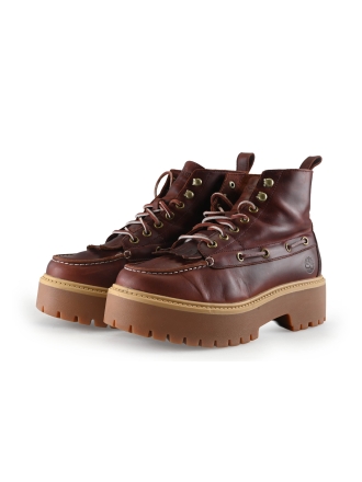Timberland Enkellaarzen Rood 336080
 Maat 39½
 