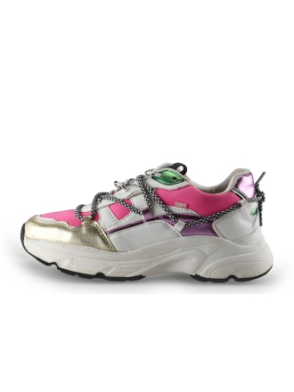 Poelman Sneakers Roze 336081
 Maat 39
 