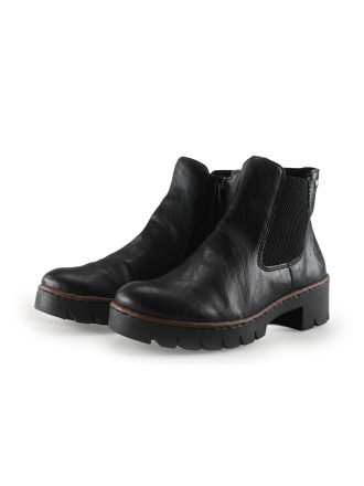 Rieker Chelsea boots Zwart 336130
 Maat 40
 