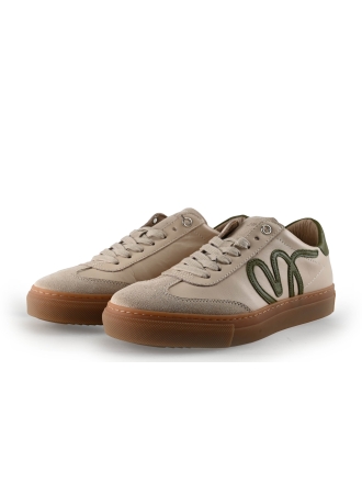 Manfield Sneakers Beige 336137
 Maat 38
 