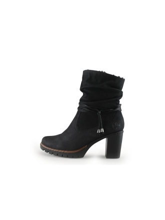 Rieker Biker boots Zwart 336200
 Maat 36
 