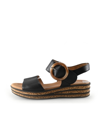 Gabor Sandalen Zwart 336337
 Maat 40
 