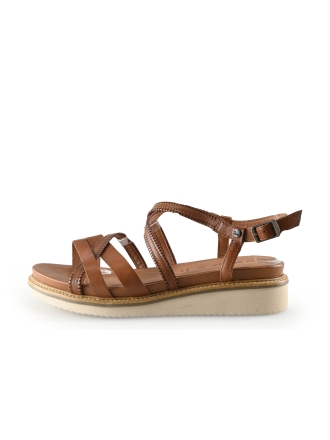 No Stress Sandalen Cognac 336388
 Maat 39
 