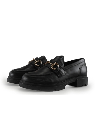 Manfield Loafers Zwart 336555
 Maat 39
 