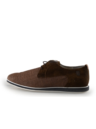 Floris van Bommel Veterschoenen Cognac 336579
 Maat 40½
 