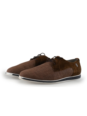 Floris van Bommel Veterschoenen Cognac 336579
 Maat 40½
 