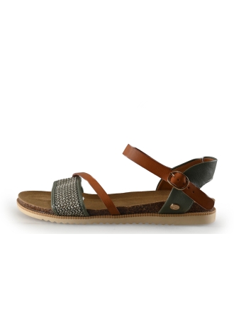 Mustang Sandalen Groen 336705
 Maat 40
 