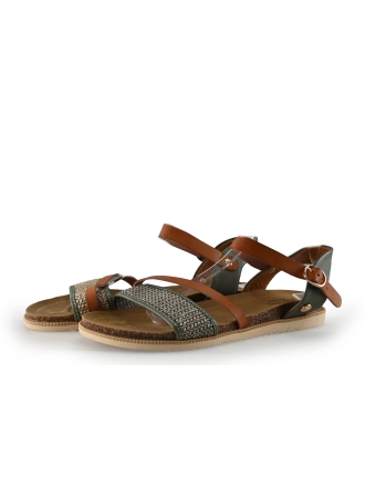 Mustang Sandalen Groen 336705
 Maat 40
 
