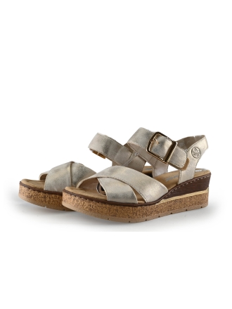 Rieker Sandalen Beige 336708
 Maat 39
 