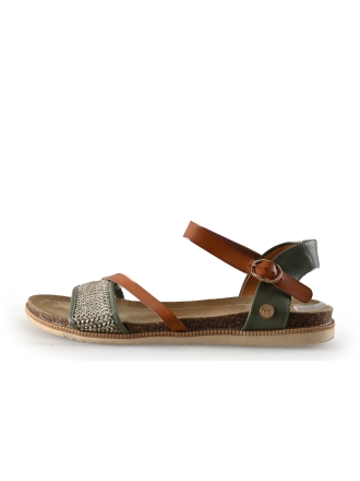 Mustang Sandalen Groen 336788
 Maat 41
 