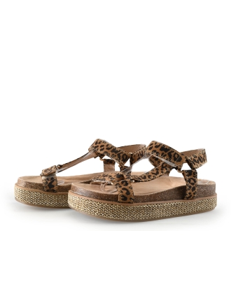 Poelman Espadrilles Bruin 336866
 Maat 39
 
