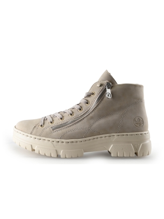Rieker Hoge sneakers Beige 336888
 Maat 41
 
