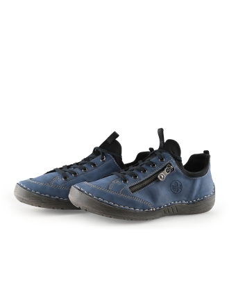 Rieker Veterschoenen Blauw 336996
 Maat 40
 