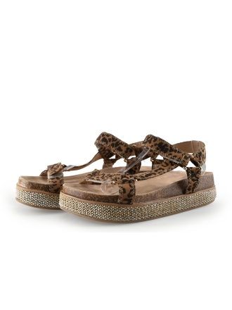Poelman Espadrilles Bruin 337046
 Maat 42
 