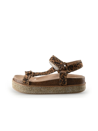 Poelman Espadrilles Bruin 337047
 Maat 38
 