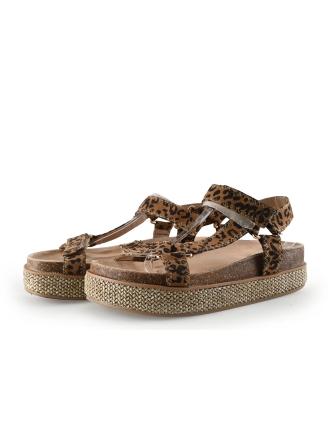 Poelman Espadrilles Bruin 337047
 Maat 38
 