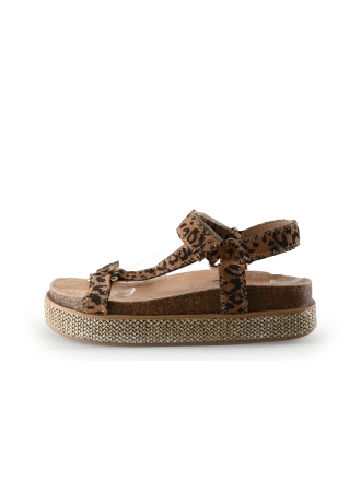 Poelman Espadrilles Bruin 337050
 Maat 38
 