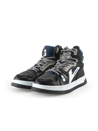 Vingino Hoge sneakers Blauw 337059
 Maat 36
 