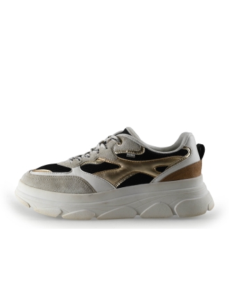 Poelman Sneakers Beige 337263
 Maat 42
 