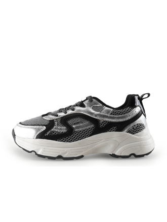 Poelman Sneakers Zilver 337333
 Maat 38
 