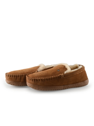 Warmbat Australia Pantoffels Cognac 337410
 Maat 43
 