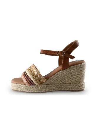 Lisa & Jo Sandalen Beige 337436
 Maat 38
 
