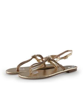 Mia & Jo Sandalen Goud 337439
 Maat 41
 
