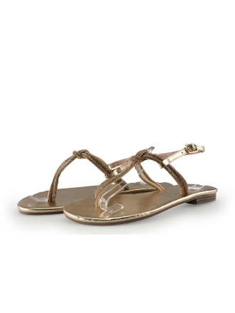 Mia & Jo Sandalen Goud 337443
 Maat 38
 