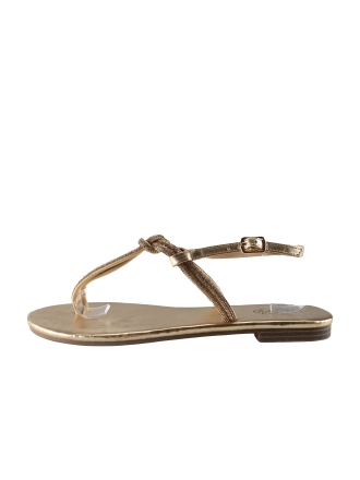 Mia & Jo Sandalen Goud 337444
 Maat 39
 