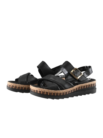 Rieker Sandalen Zwart 337456
 Maat 39
 
