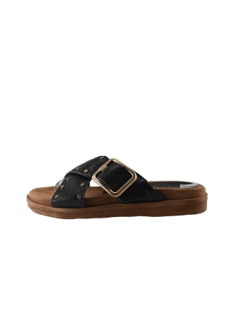 Lazamani Slippers Zwart 337541
 Maat 38
 
