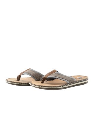 Rieker Slippers Bruin 337590
 Maat 40
 