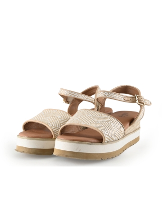 Mia&jo Sandalen Beige 337627
 Maat 38
 