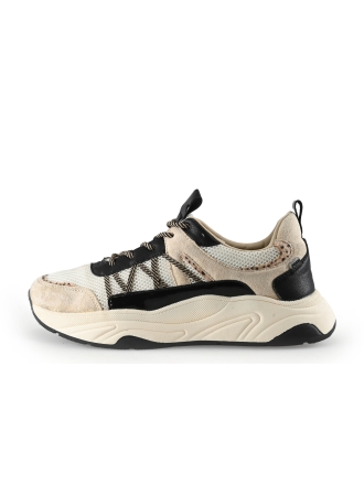Poelman Sneakers Beige 337636
 Maat 40
 