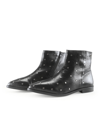 Lazamani Enkellaarzen Zwart 337643
 Maat 39
 