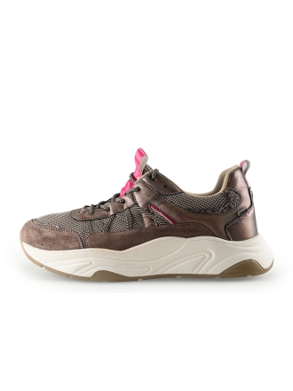 Poelman Sneakers Bruin 337665
 Maat 42
 