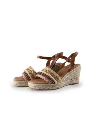 Lisa & Jo Sandalen Beige 337761
 Maat 38
 