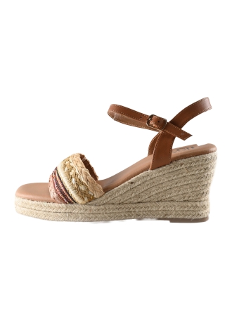 Lisa & Jo Sandalen Beige 337771
 Maat 40
 