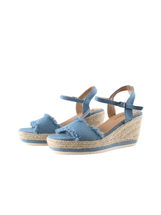 Ella Cruz Sleehakken Blauw 337881
 Maat 39
 