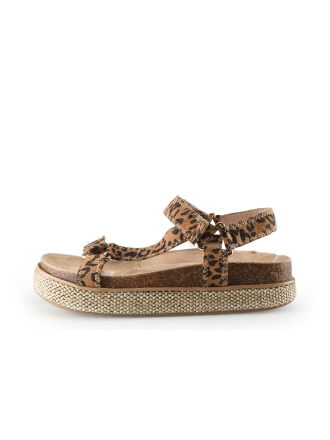 Poelman Espadrilles Bruin 337935
 Maat 40
 