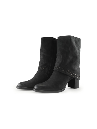 Miss Behave Enkellaarzen Zwart 337996
 Maat 40
 