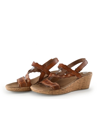 Skechers Sandalen Cognac 338050
 Maat 38
 