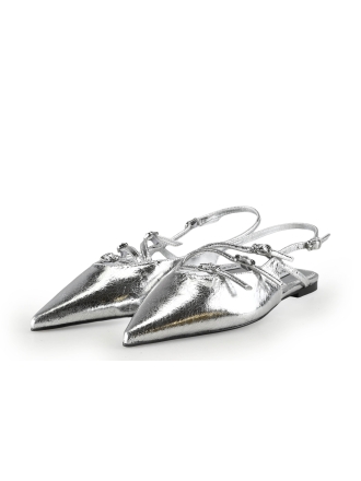 Steve Madden Slingbacks Zilver 338101
 Maat 37½
 