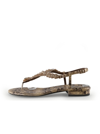 Jeffrey Campbell Sandalen Goud 338294
 Maat 41
 