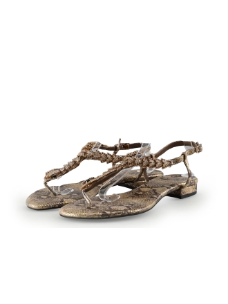 Jeffrey Campbell Sandalen Goud 338294
 Maat 41
 