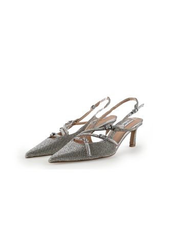 Steve Madden Pumps Zilver 338324
 Maat 38
 