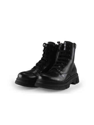 Tommy Hilfiger Veterboots Zwart 338343
 Maat 34
 