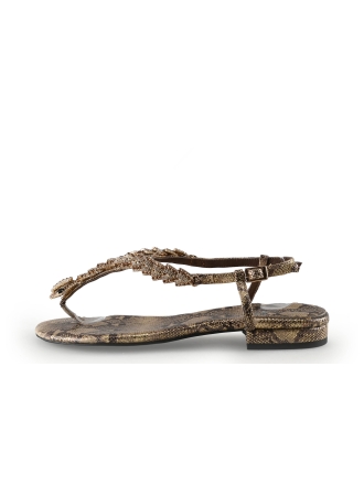 Jeffrey Campbell Sandalen Goud 338350
 Maat 40
 
